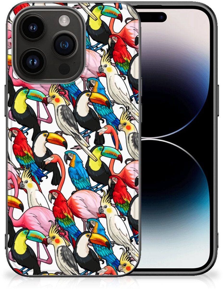 iPhone 15 Pro Dierenprint Telefoonhoesje Birds