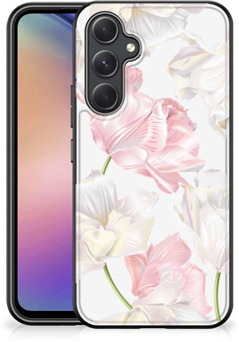 Samsung Galaxy A54 Bloemen Hoesje Lovely Flowers