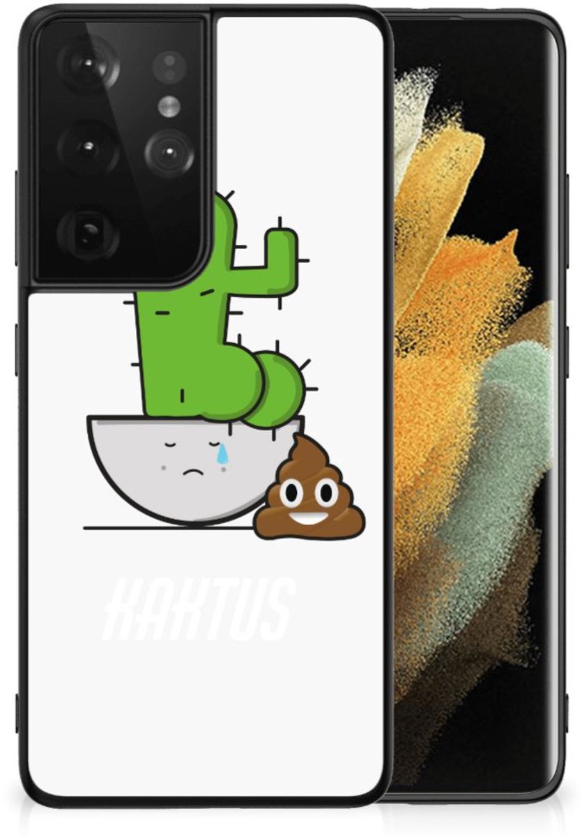 Samsung Galaxy S21 Ultra Hoesje Cactus Poo