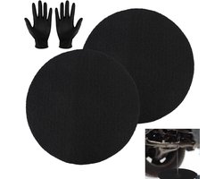 Set van 2 Stuks Olie Aftapmat 38cm - Voorkomt geknoei bij olieverversing - Geschikt voor Auto Olie Verversen en Transmissie Aftappen