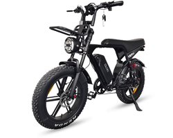OUXI - V8 Pro 5.0 - 2025 - Rijklaar - Fatbike - Zwart - Hydraulische remmen en Modern display - gratis alarm