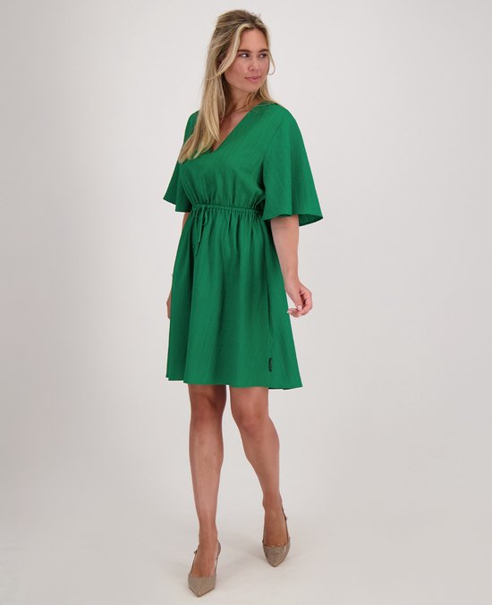Robe femme extensible « Je m'appelle » - Vert - Taille L