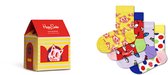 Happy Socks - 4-Pack Cat In House Gift Set - Kinderen - Sokken