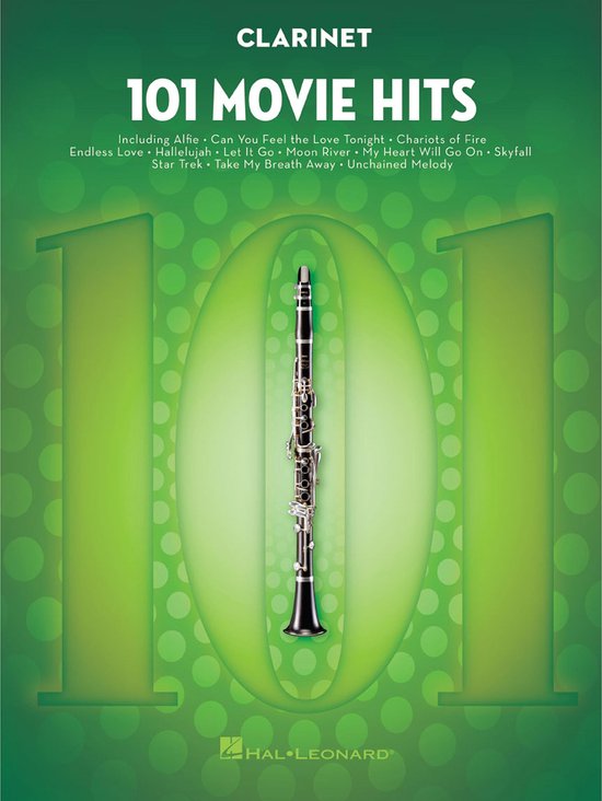 101 Movie Hits Clarinet