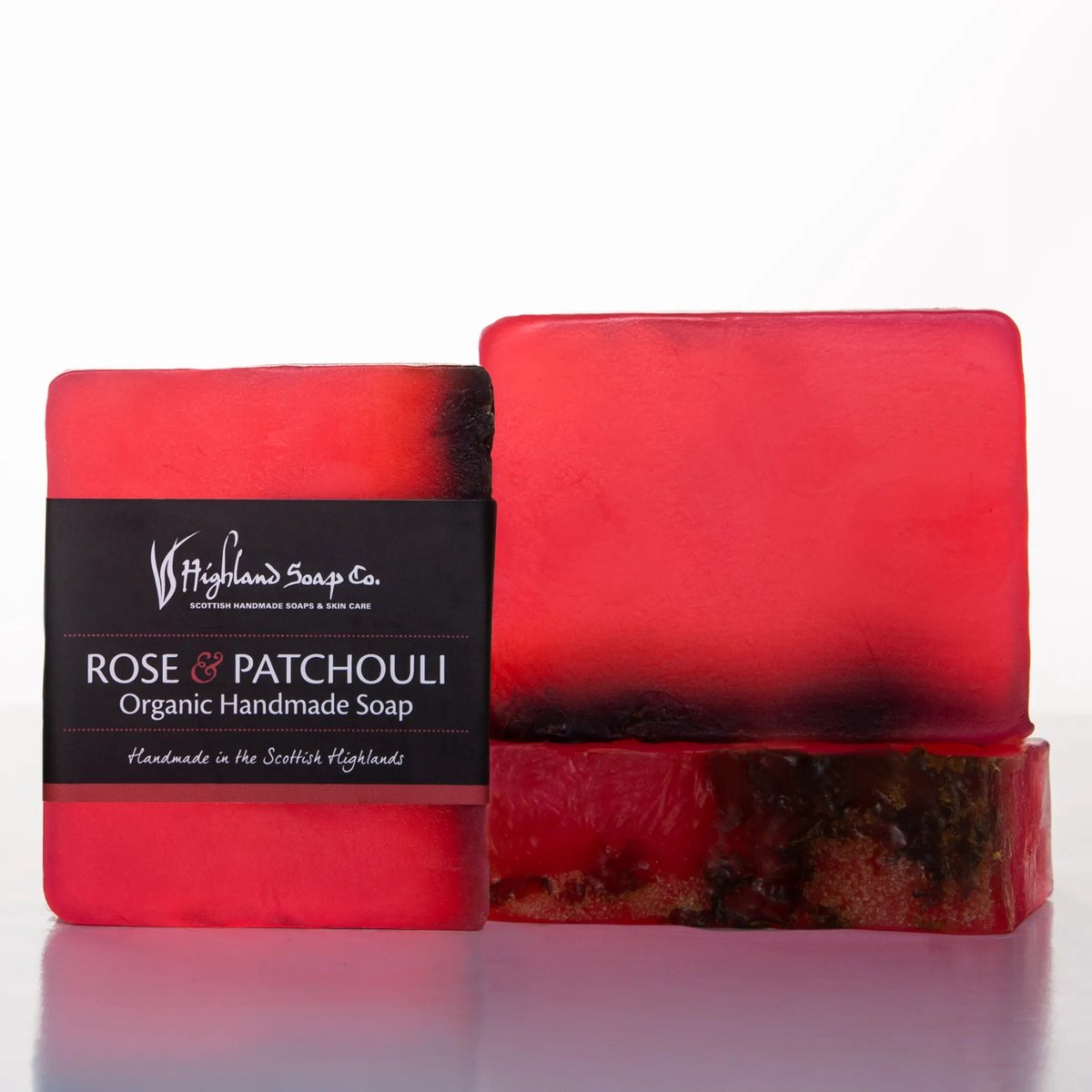 Rose & Patchouli – Bloemig & Zwoel - Biologische Glycerine Zeep 150g