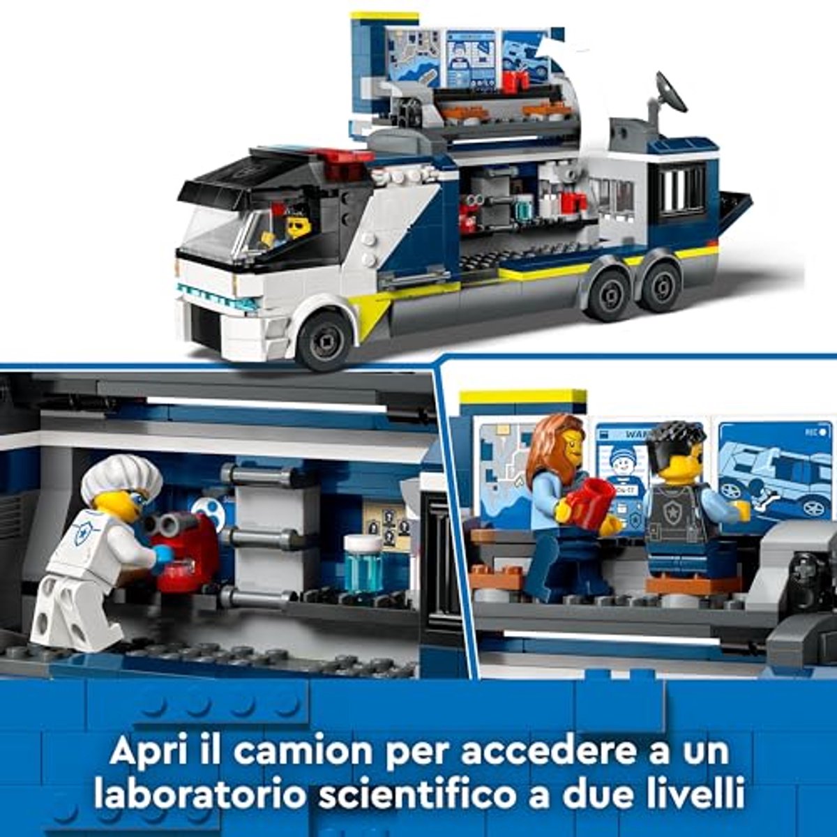 LEGO 60418 City Politielaboratorium in truck Politie Speelgoed voor Kinderen vanaf 7 jaar — afbeelding 14