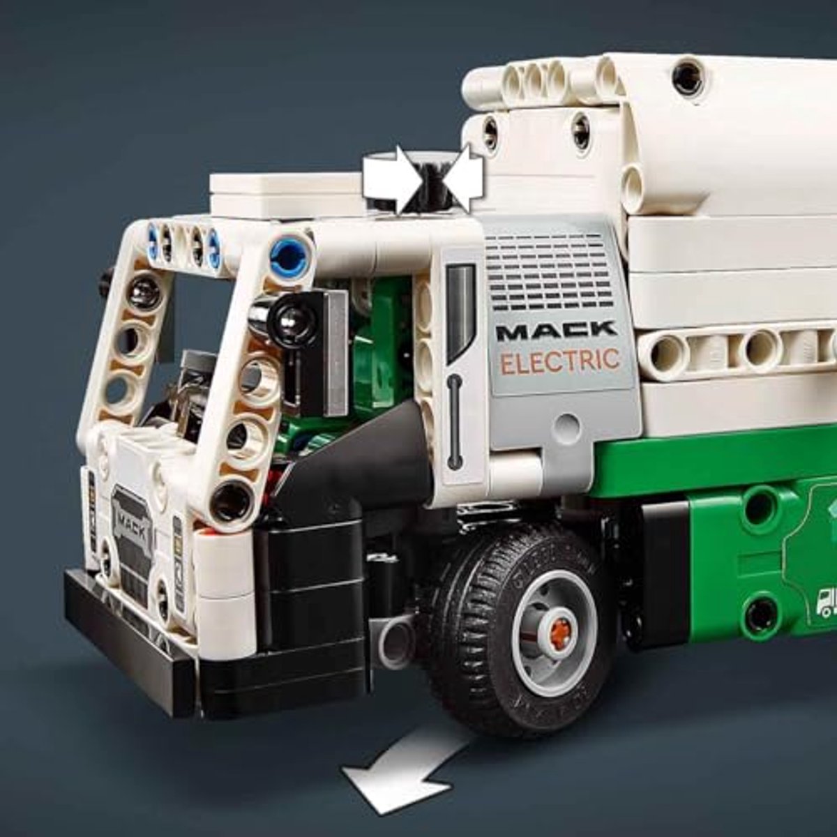 LEGO Technic Mack LR Electric vuilniswagen - 42167 — afbeelding 11