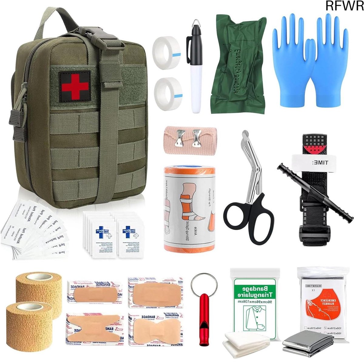 RFWR® 61-delige EHBO-set voor buiten en onderweg