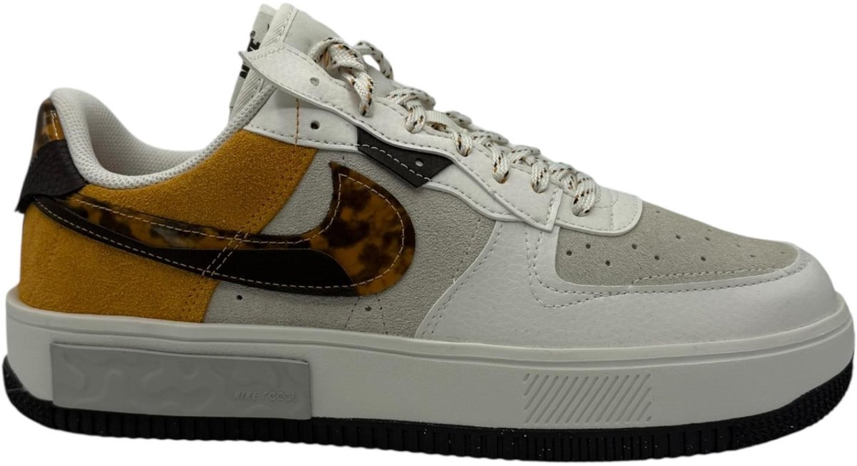 W Nike Air Force 1 Fontanka WM Sneakers Unisex Phantom Light Phantom/light Curry