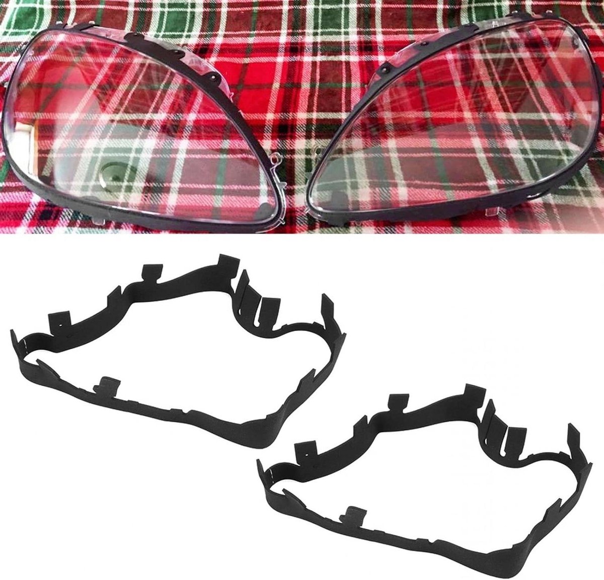 Image of 2 stuks Koplamp Afdichtring Auto Accessoire - Voor Corvette C6 2005-2013 - Bescherming tegen stof en water