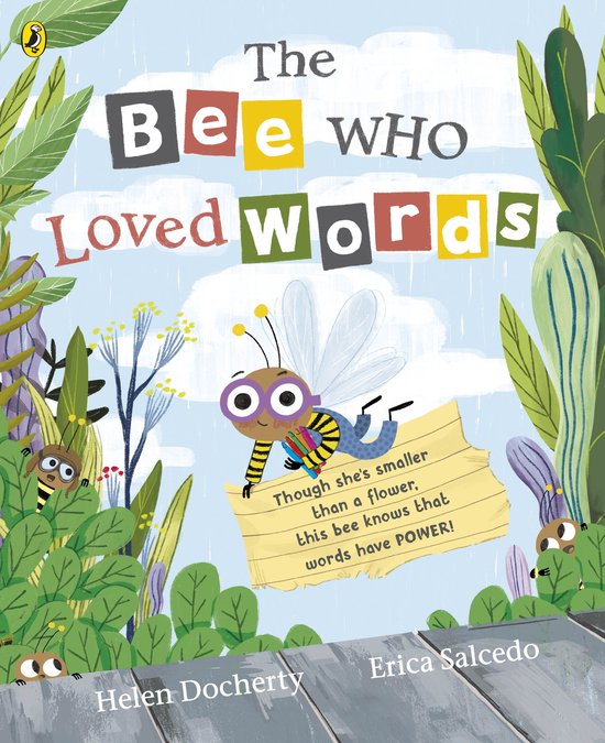 The Bee Who Loved Words - cover