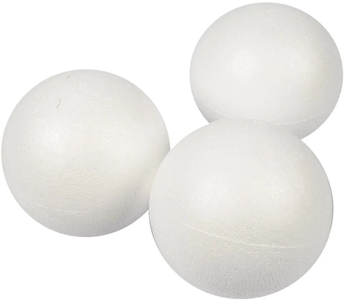 Creativ Company Piepschuim Ballen Wit 8 cm, 25 stuk
