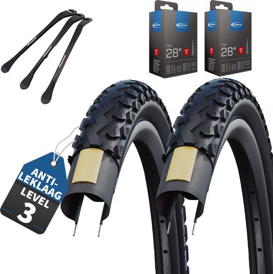 Continental Set: 2 x fietsbanden Ride Tour Reflex 37-622 (28 inch