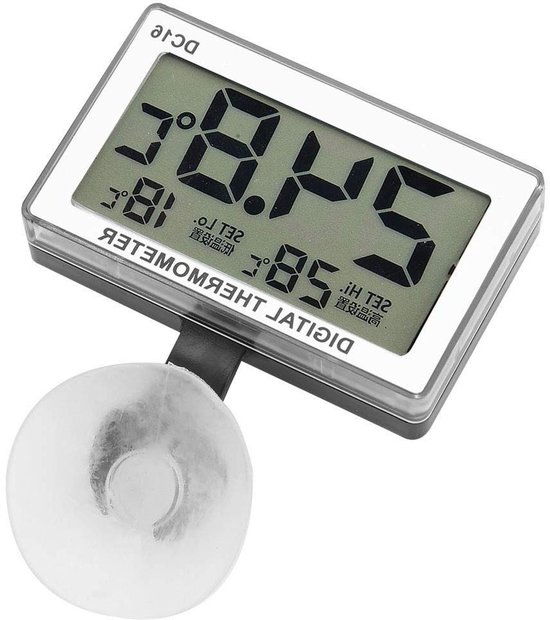 Digitales Aquarium Thermometer | Touchscreen Mit Alarm Für Fisch- & Schildkrötenbecken