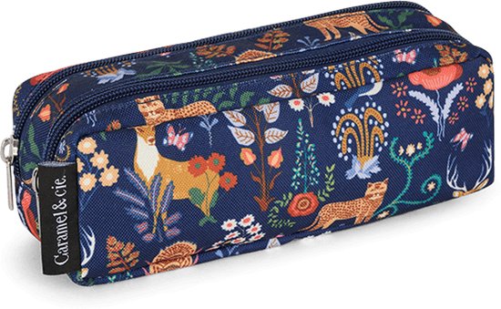 Trousse Caramel Cie Forêt Magic Blauw bol