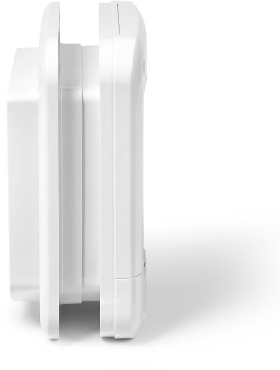 Cat Mate Vergrendelbaar Microchip Kattenluik - met 4-vergrendelingsstanden - 24,6 cm x 19,7 cm - Enkel of meervoudig glas, houten en UPVC/metalen deuren, wanden - Wit 360W