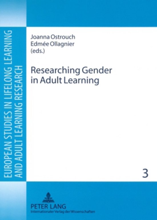 Researching Gender in Adult Learning - cover