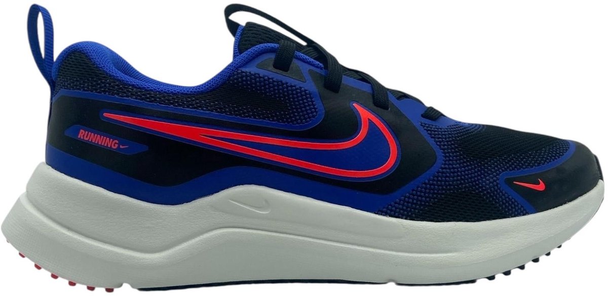 Nike Cosmic Runner (GS) ZWART/WIT/BLAUW