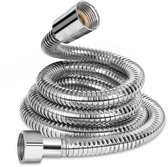 Flexible de douche Ibenzoa® 1,5 m avec Protection anti-pliage en acier inoxydable et flexible
