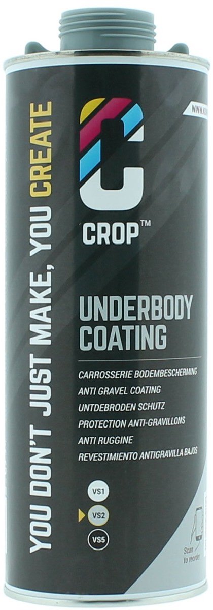CROP Underbody Coating GRIJS VS2 - High Solid 1kg