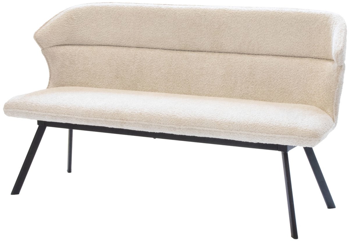 Giga Meubel Eetkamerbank Avery - Beige Stof - 160x60x88cm