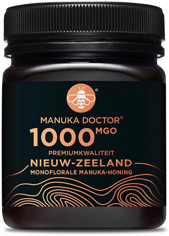 1000 MGO Monoflorale Manuka Honing 250gr