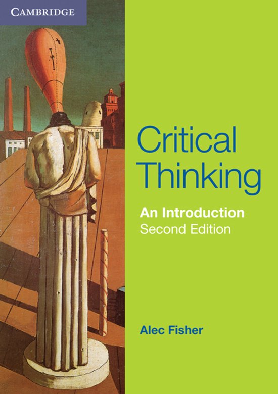 Critical Thinking An Introduction - cover