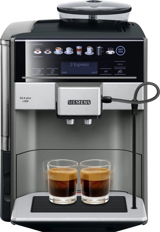 Siemens EQ6 Plus S500 TE655503 - Volledig automatisch Espressomachine - 1,7 l