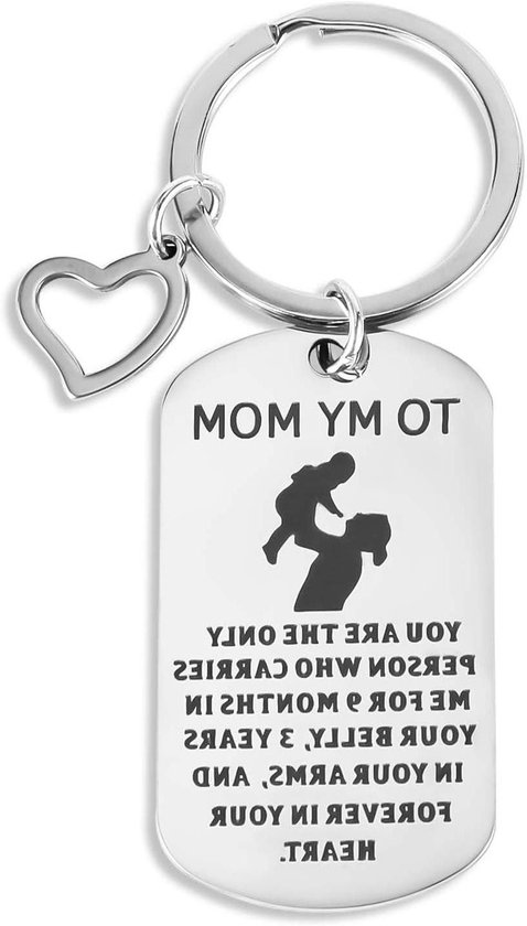 Allecto Plus - Cadeau voor Nieuwe Moeder - Sleutelhanger en Aandenken voor Zwangere Vrouwen - Leuke Moederdag & Babyshower Geschenken