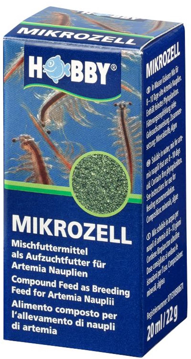 Hobby Mikrozell artemia voer