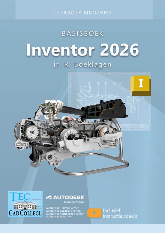 Inventor 2026 basisboek mbo/hbo Leerboek - cover
