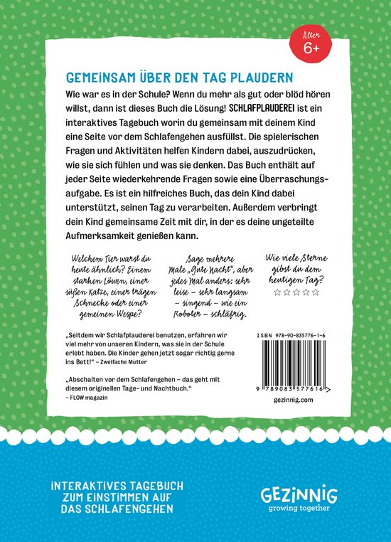 Schlafplauderei 6+ Teil 1