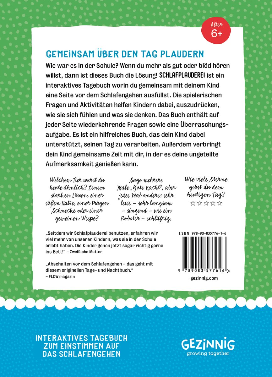 Schlafplauderei 6+ Teil 1 - back cover