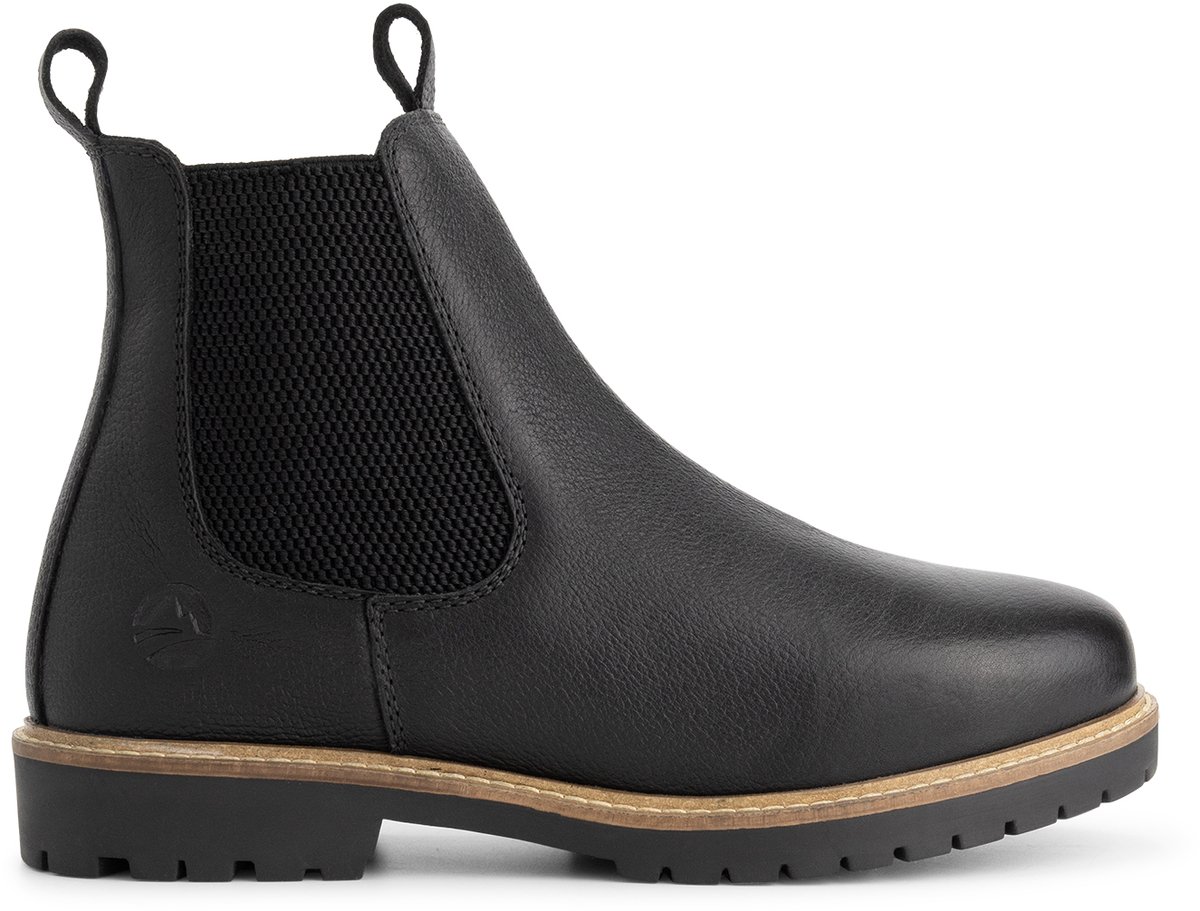 Travelin' Romstad Dames - Chelsea boots - Wolgevoerd - Zwart