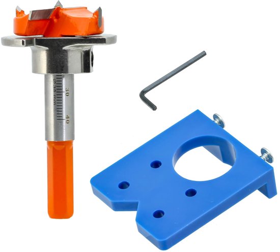 35Mm Scharnier Gat Boren Gids Locator Scharnier Boren Jig Boren Houtbewerking De