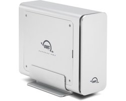 OWC Express 4M2 - 4-Slot Externe Behuizing M.2 NVMe SSD Enclosure - USB4 - Tot 3200MB/s - Zilver