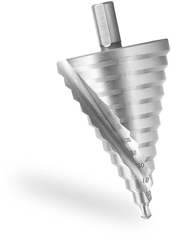 Foto: Allecto premium conische boorset 6 60 mm hss voor hout kunststof metaal 12 delige set