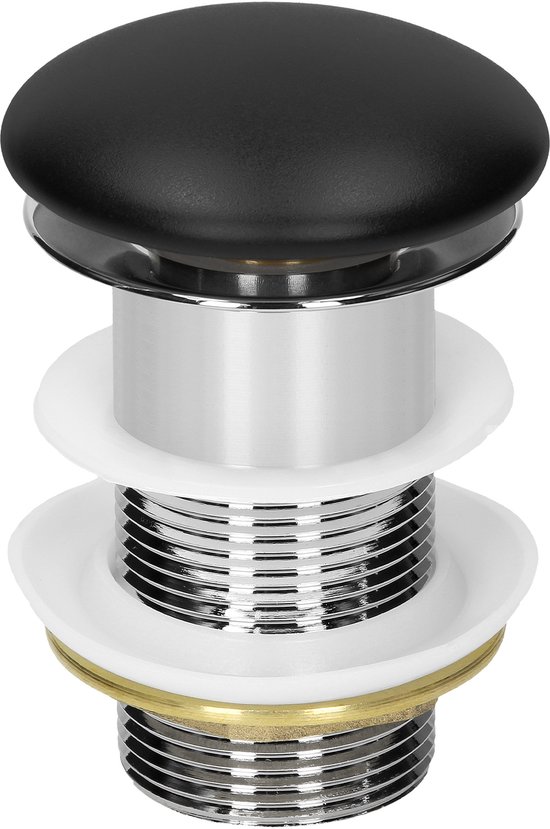 Bonde pour lavabo sans trop-plein en acier inoxydable ML- Design