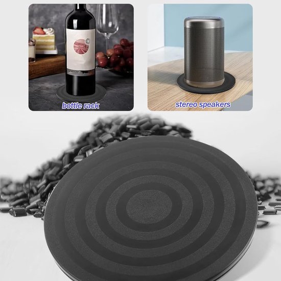 Draaiplateau, 360-graden Platform, voor Monitor, TV, Speaker, Planten, Keuken van Merkloos	 — afbeelding 2