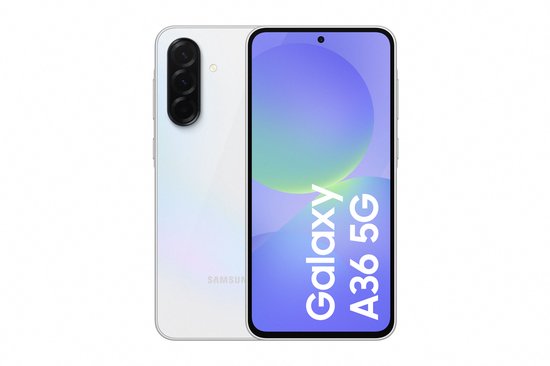 Samsung Galaxy A36 - 5G - 128GB - Awesome White + 1 jaar extra garantie ...