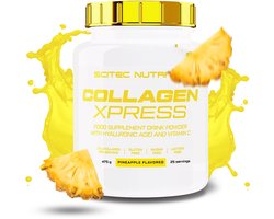Scitec Nutrition® - Collagen Xpress (475 gram - Pineapple) - Ananas - 25 doseringen - collageen poeder - met hyaluronzuur en vitamine C - anti rimpel - anti aging - supplement