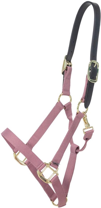 Kentucky Horsewear - Nylon halster Wellington oud roze Shetland Pony Kentucky Horsewear - Nylon halster Wellington oud roze Shetland Pony