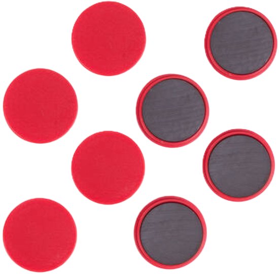 Zelfklevende magneten voor ambachten (cirkels, 25 mm