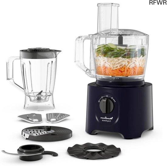 RFWR® Multifunctionele keukenmachine met 800 W, 25 functies en 6 accessoires