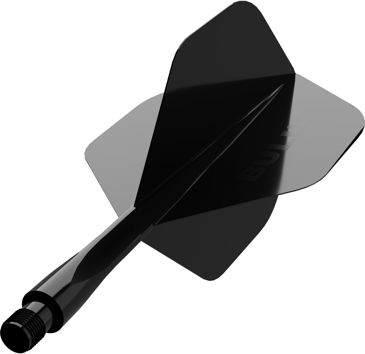 Bull's Union Pro Flight System - Kort - Zwart - Shaft & Flight in 1
