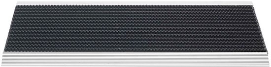HAMAT Outline Paillasson - Tapis brosse - 80x50 cm - Pour l'extérieur - Noir