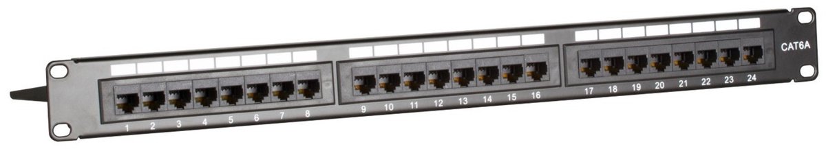 DSIT CAT6a UTP patchpaneel - 24 poorts