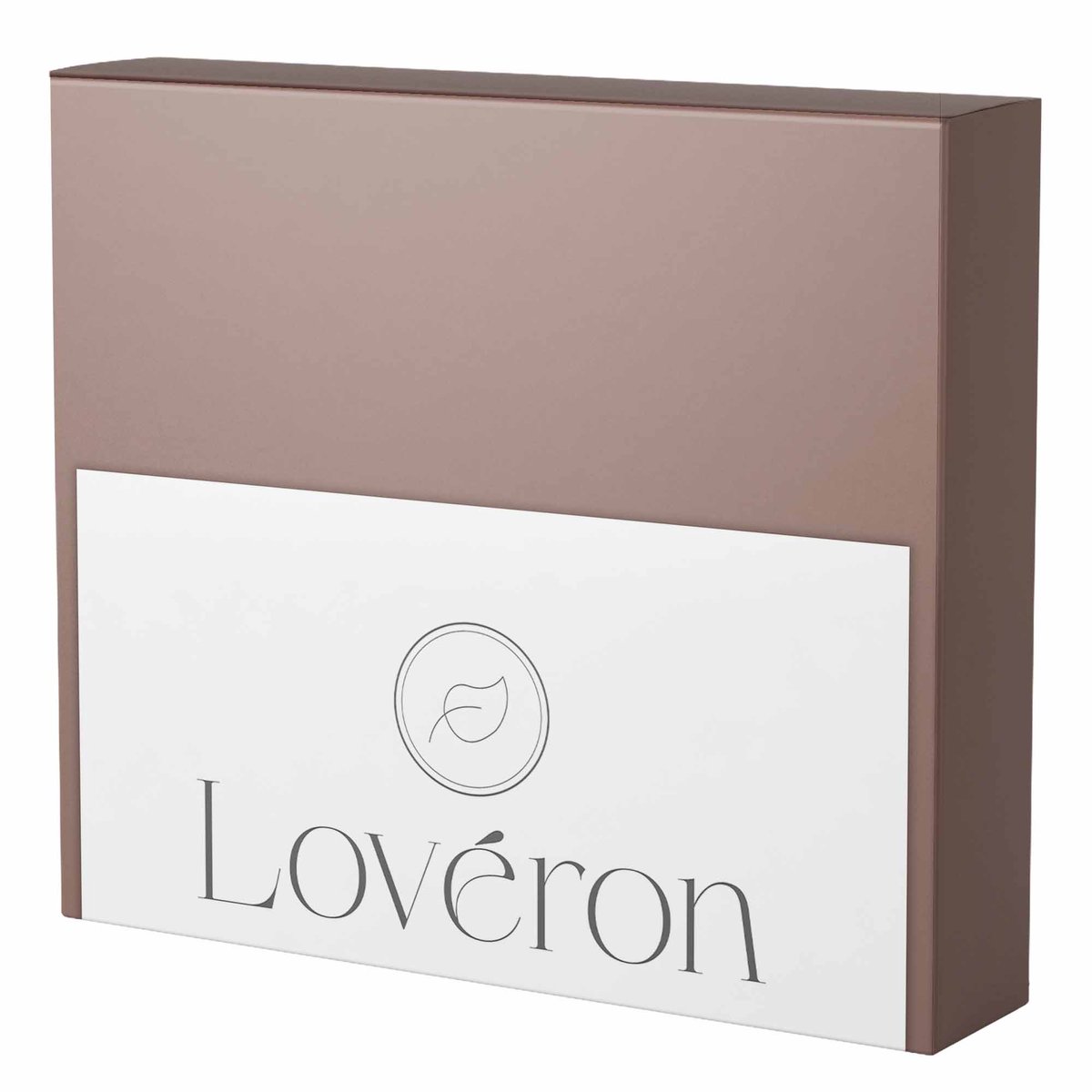 Lovéron kussensloop - Katoen-satijn - 2 stuks - 50x70 cm - Taupe