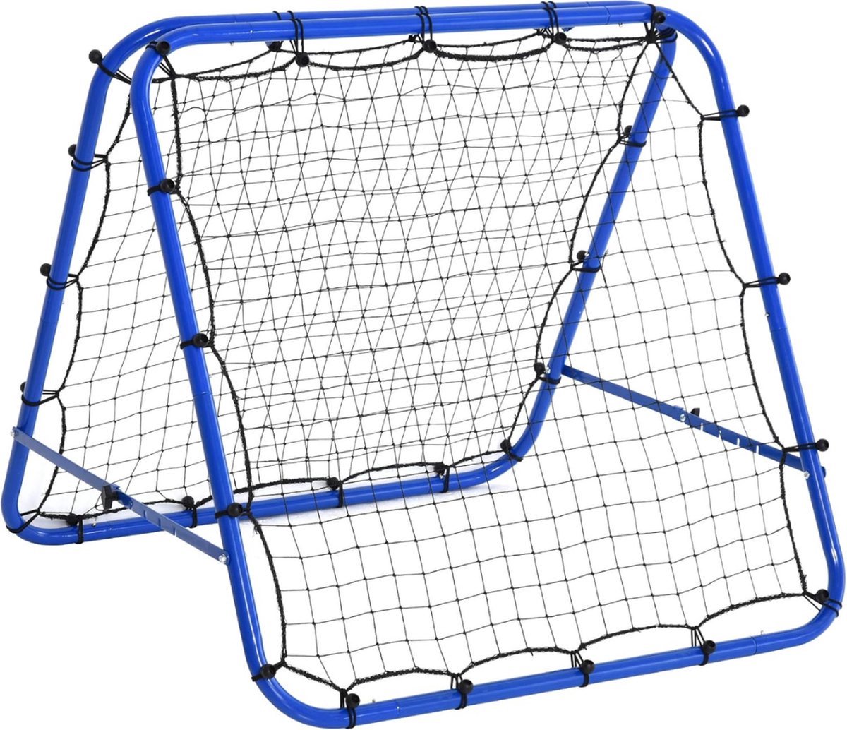 Thuys – Rebounder Voetbal – Voetbaldoel – Bouncer – 90 x 100 x 90cm – Blauw
