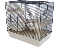 Interzoo Hamsterkooi Homer - Beige - 59x39x48,5cm